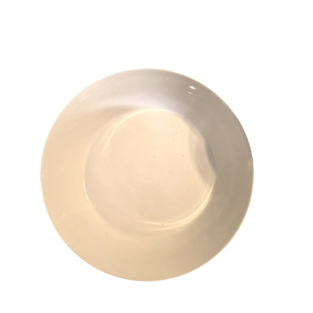 Iittala Teema White 30cm‎ 2.5L Serving Bowl Kaj Franck Finland Ceramic Chipped